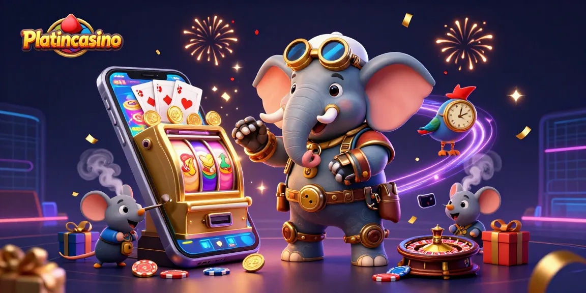 Experience dynamic gaming adventures with Platincasino's thrilling slot machines and engaging characters.
