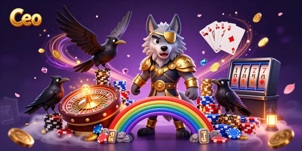 Ceo showcases a dynamic gaming scene with Odin and mystical elements, engaging gamblers with captivating visuals.